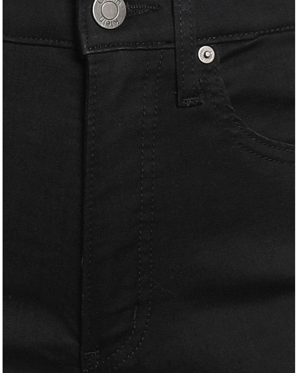 Calvin Klein Black Jeans Lyocell, Cotton, Polyurethane, Elastane