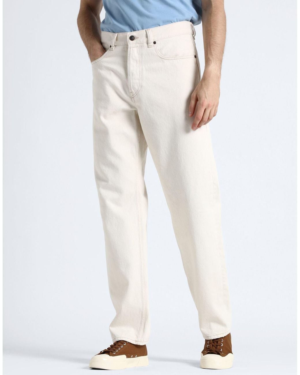 DIESEL White Jeans for men