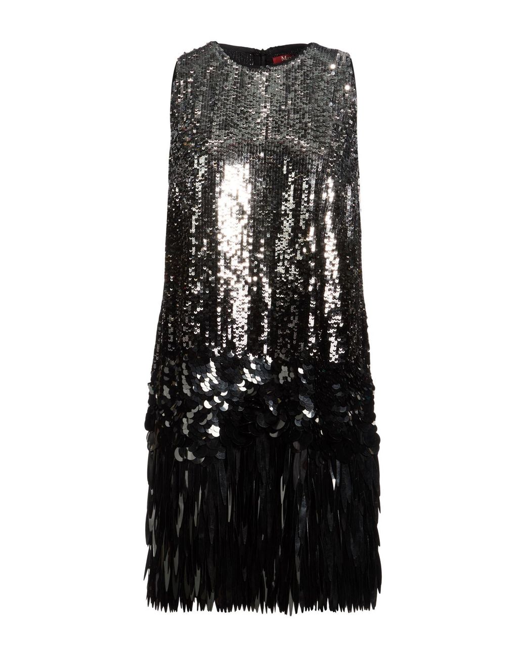 Max Mara Black Mini Dress Polyester