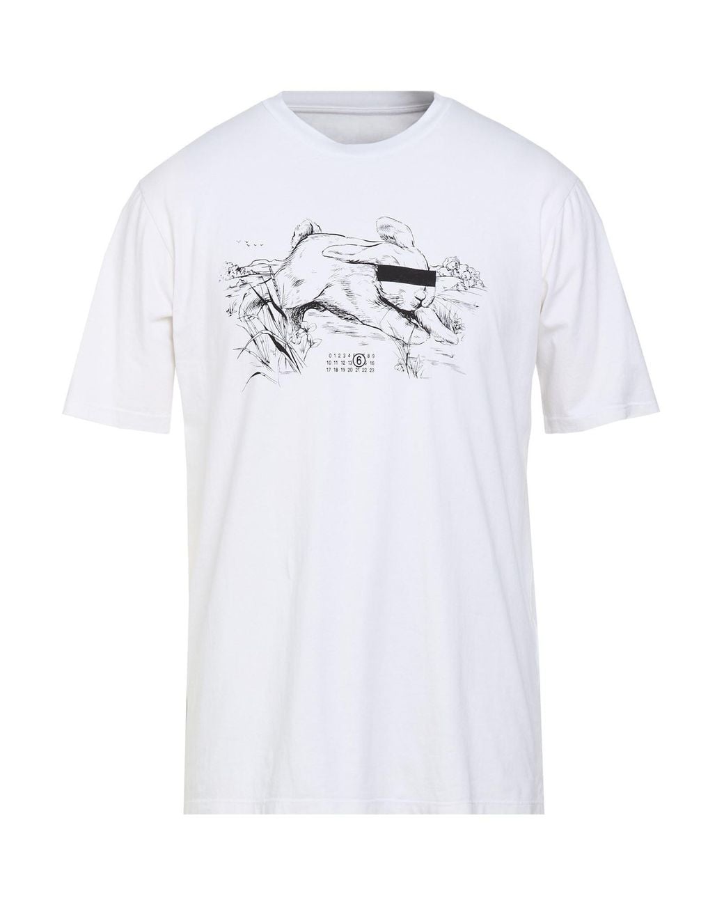 MM6 MAISON MARGIELA X SALOMON White T-Shirt Cotton for men
