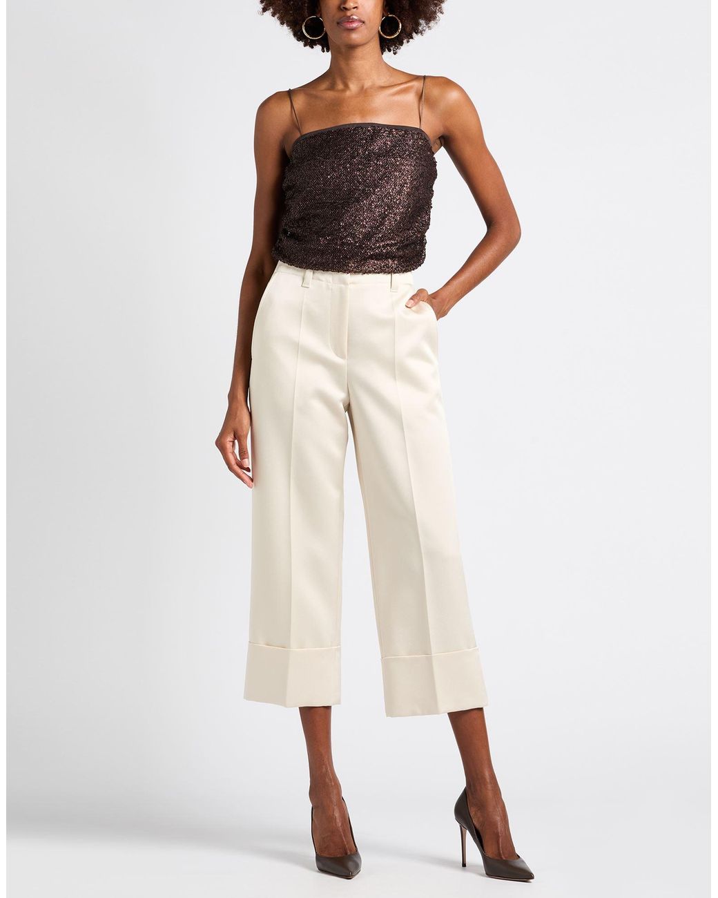 Haveone Brown Dark Top Polyamide, Polyester