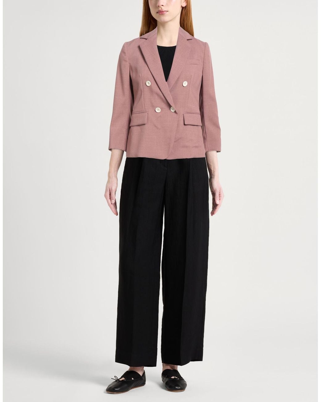 Eleventy Pink Blazer Polyester