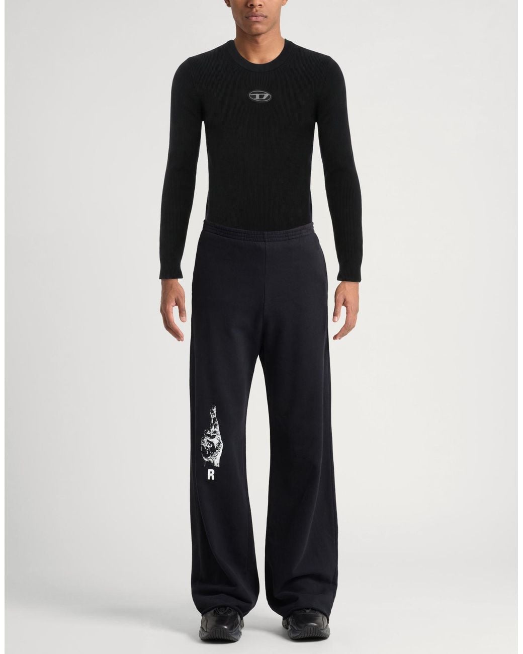 DIESEL Black Sweaters for men