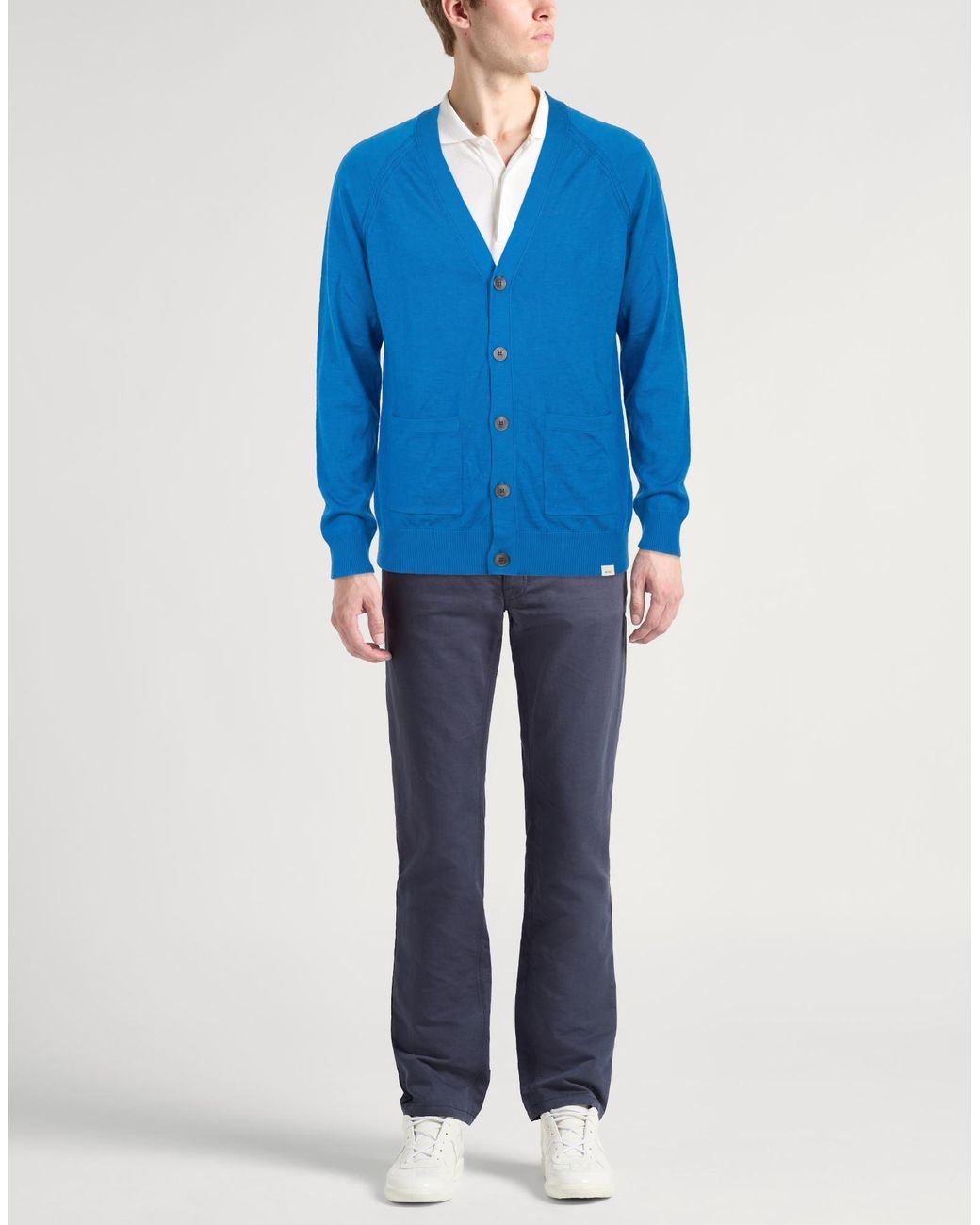 Liu Jo Blue Cardigan for men