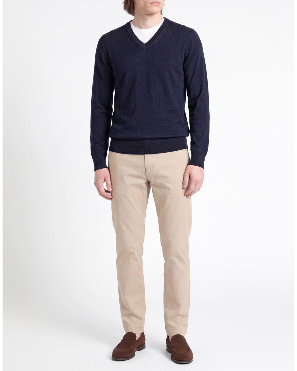 Alpha Studio Pullover in Blue für Herren