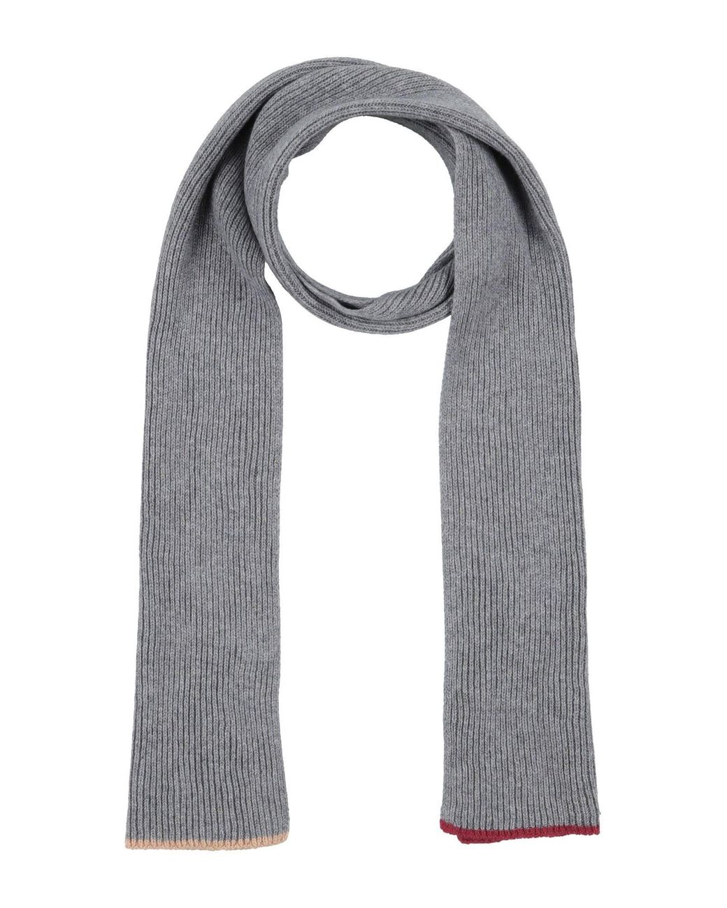 Eleventy Gray Scarf Cashmere for men