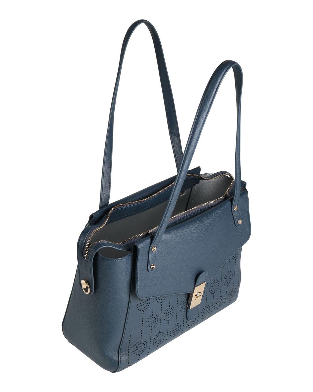 Borbonese Blue Schultertasche