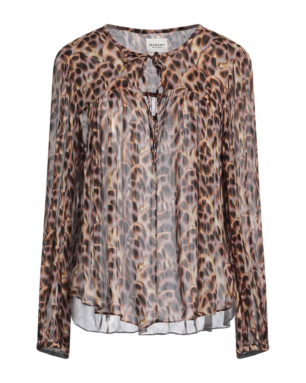 Isabel Marant Brown Top Viscose