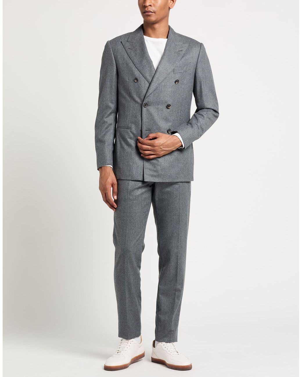 Caruso Gray Suit for men
