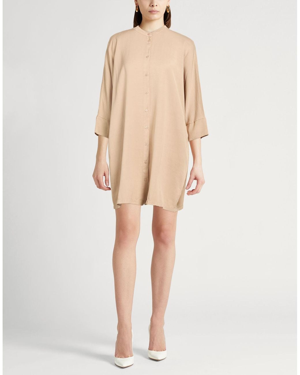 Daniele Fiesoli Natural Mini Dresses