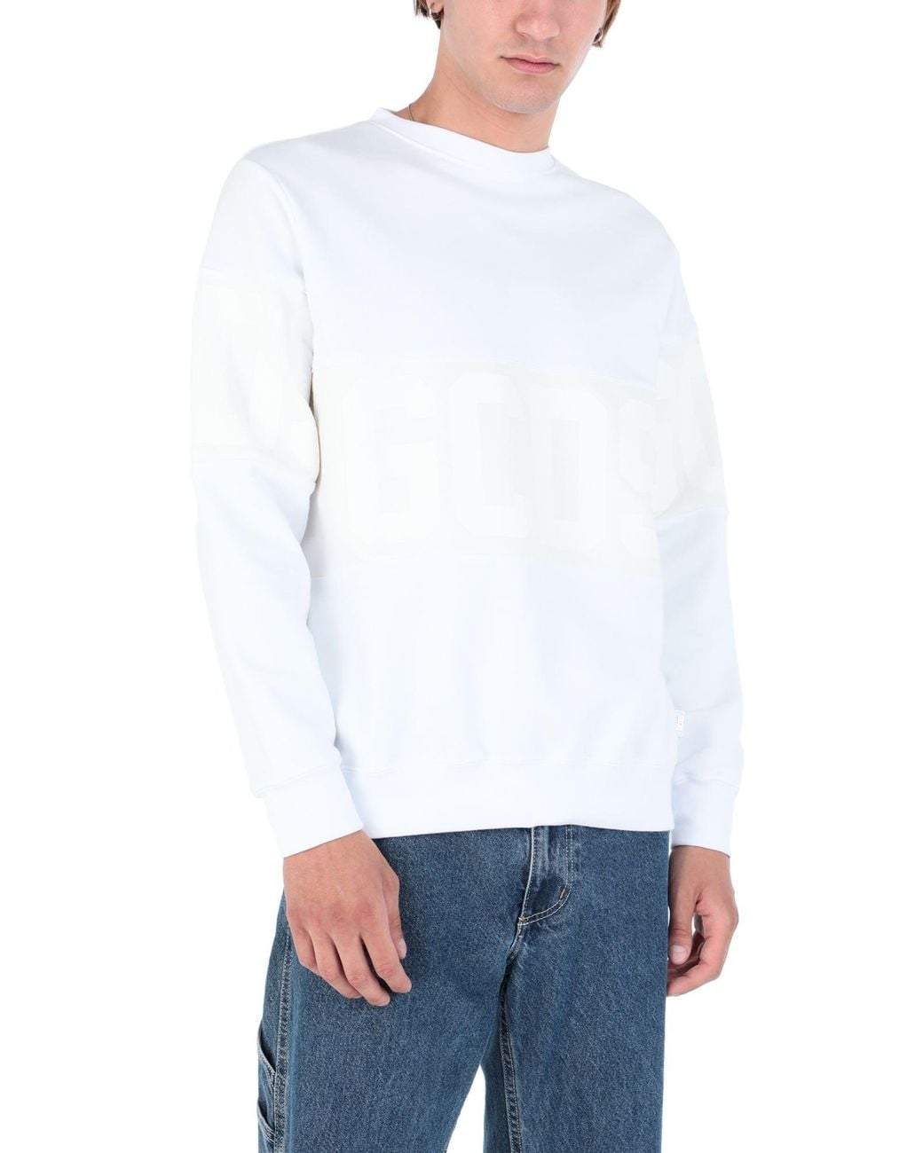 Sudadera Gcds de hombre de color White