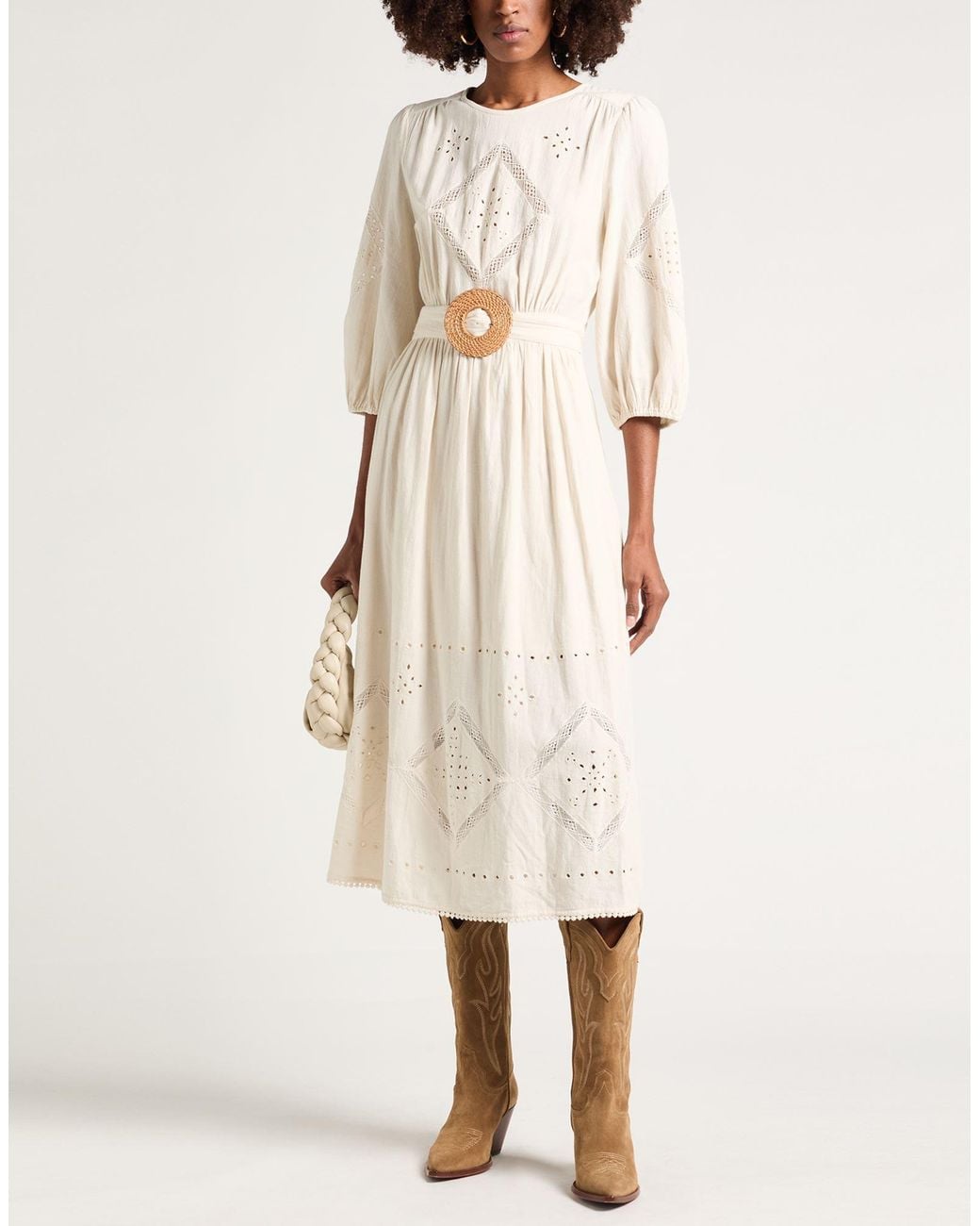 Ba&sh White Midi Dresses