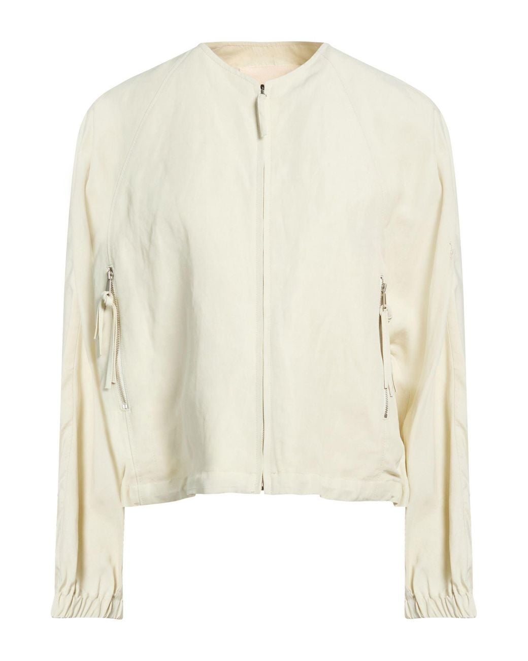 Sandbeige White Jacket