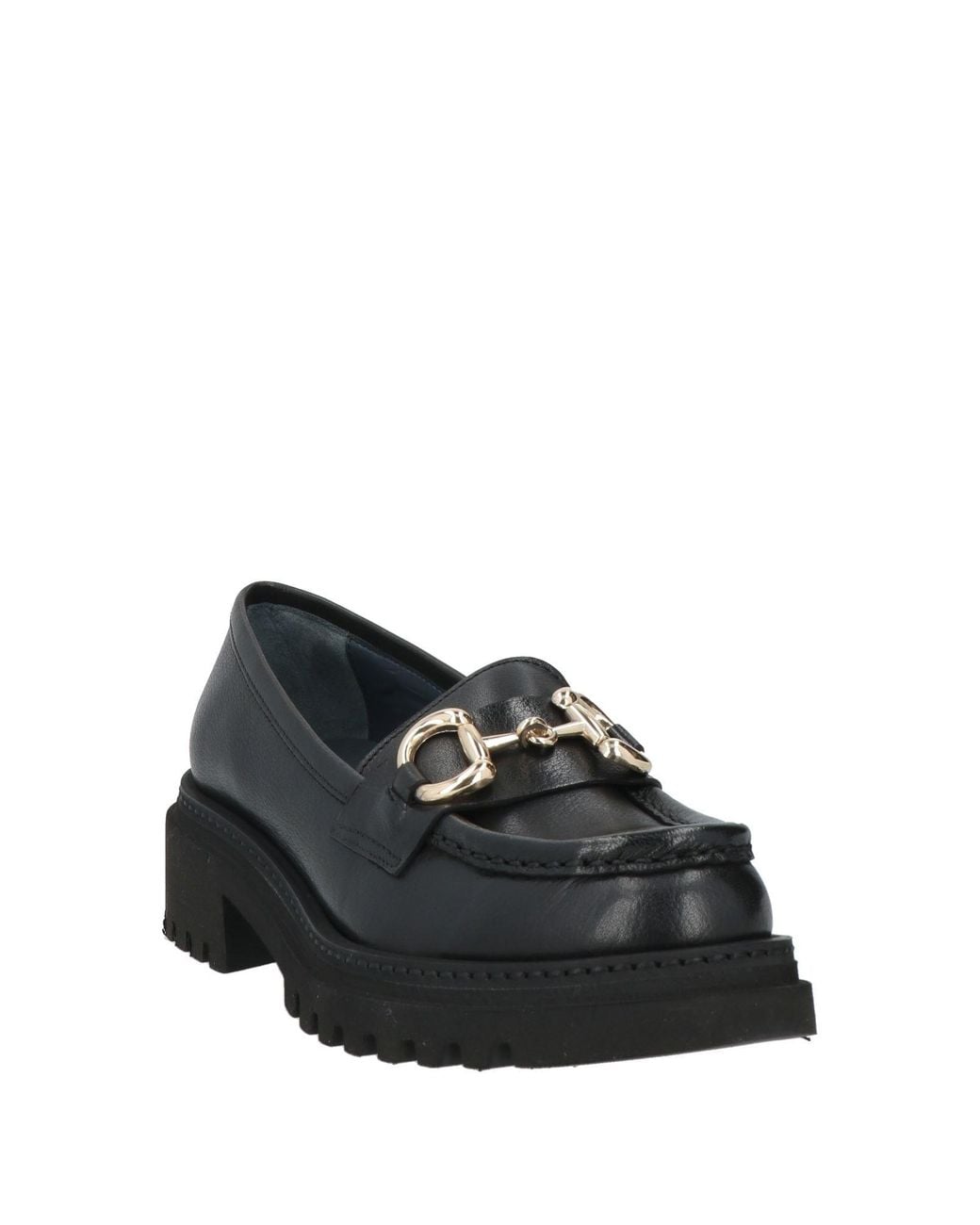 Calpierre Black Loafers Leather