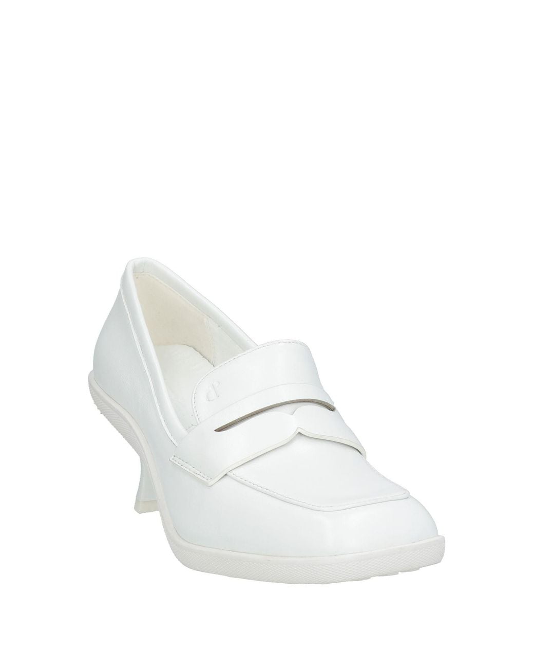 Manufacture D'essai White Loafers Calfskin