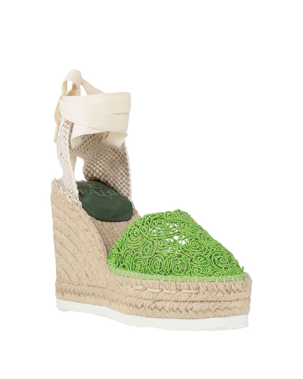 Fabi Green Espadrilles Textile Fibers