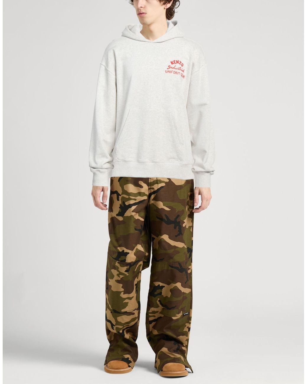 KENZO White Sweatshirt for men