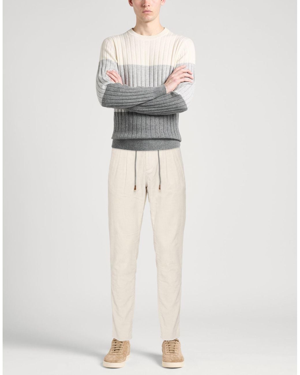 Eleventy Natural Pants for men