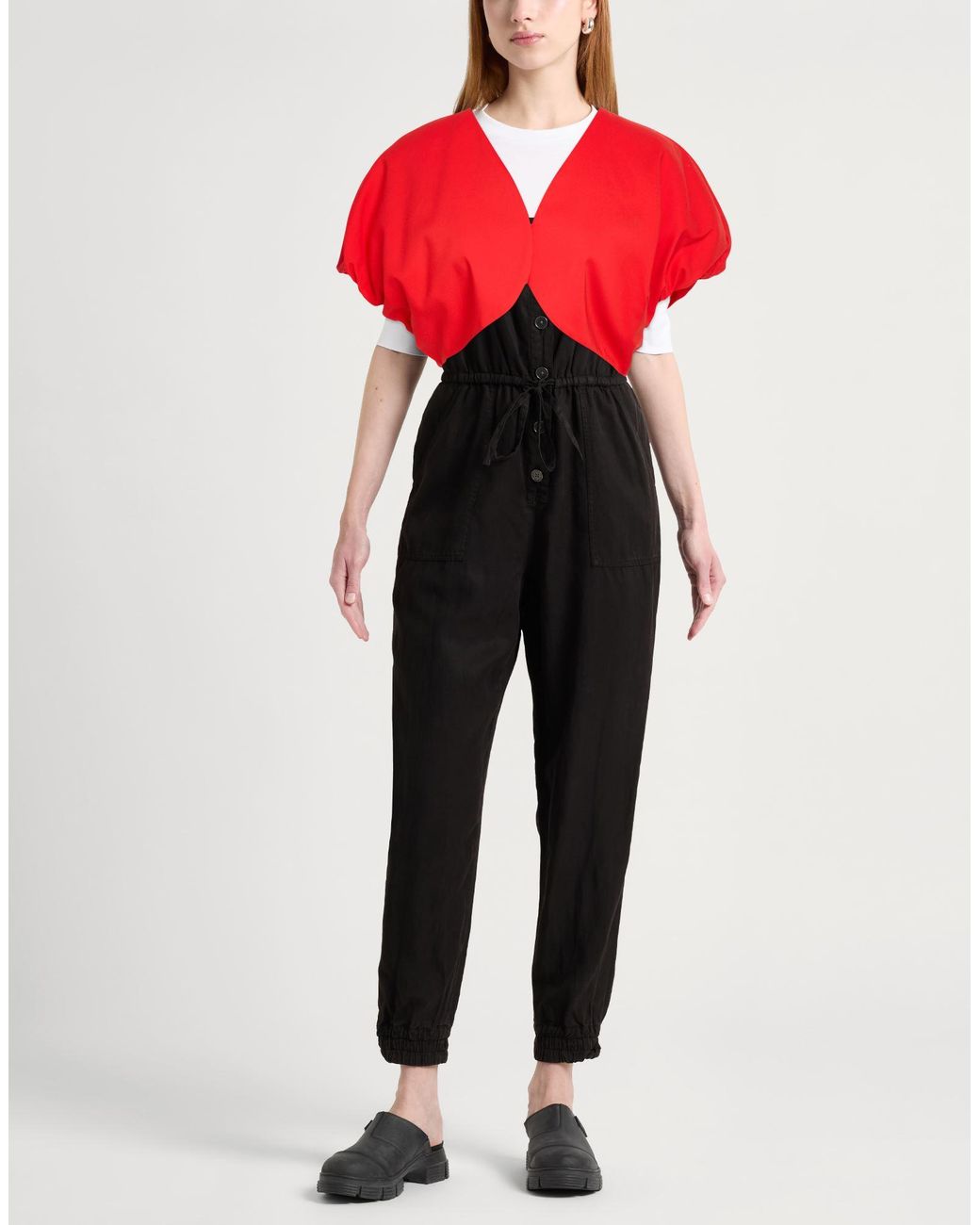 Dixie Red Jacket Cotton, Polyamide, Elastane