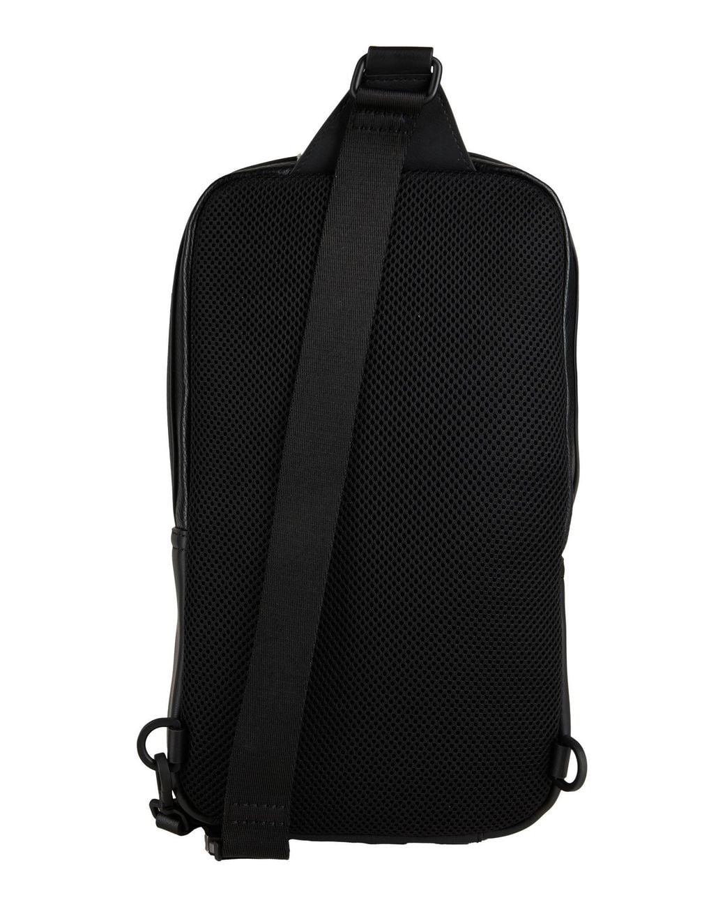 Tommy Hilfiger Black Backpack Polyurethane, Polyester for men