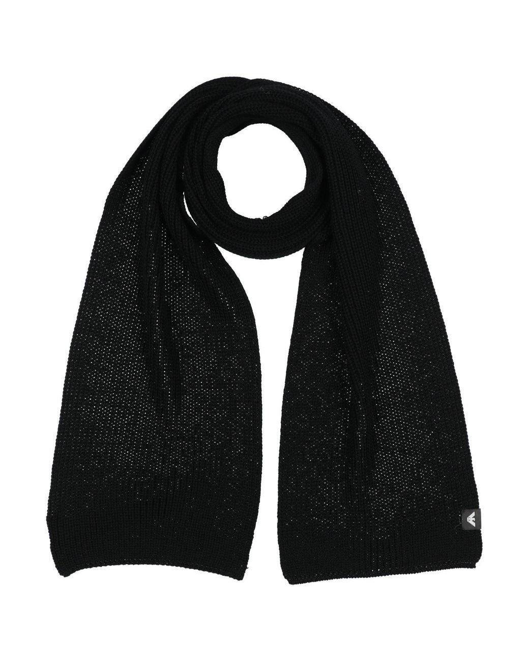 Emporio Armani Black Scarves for men