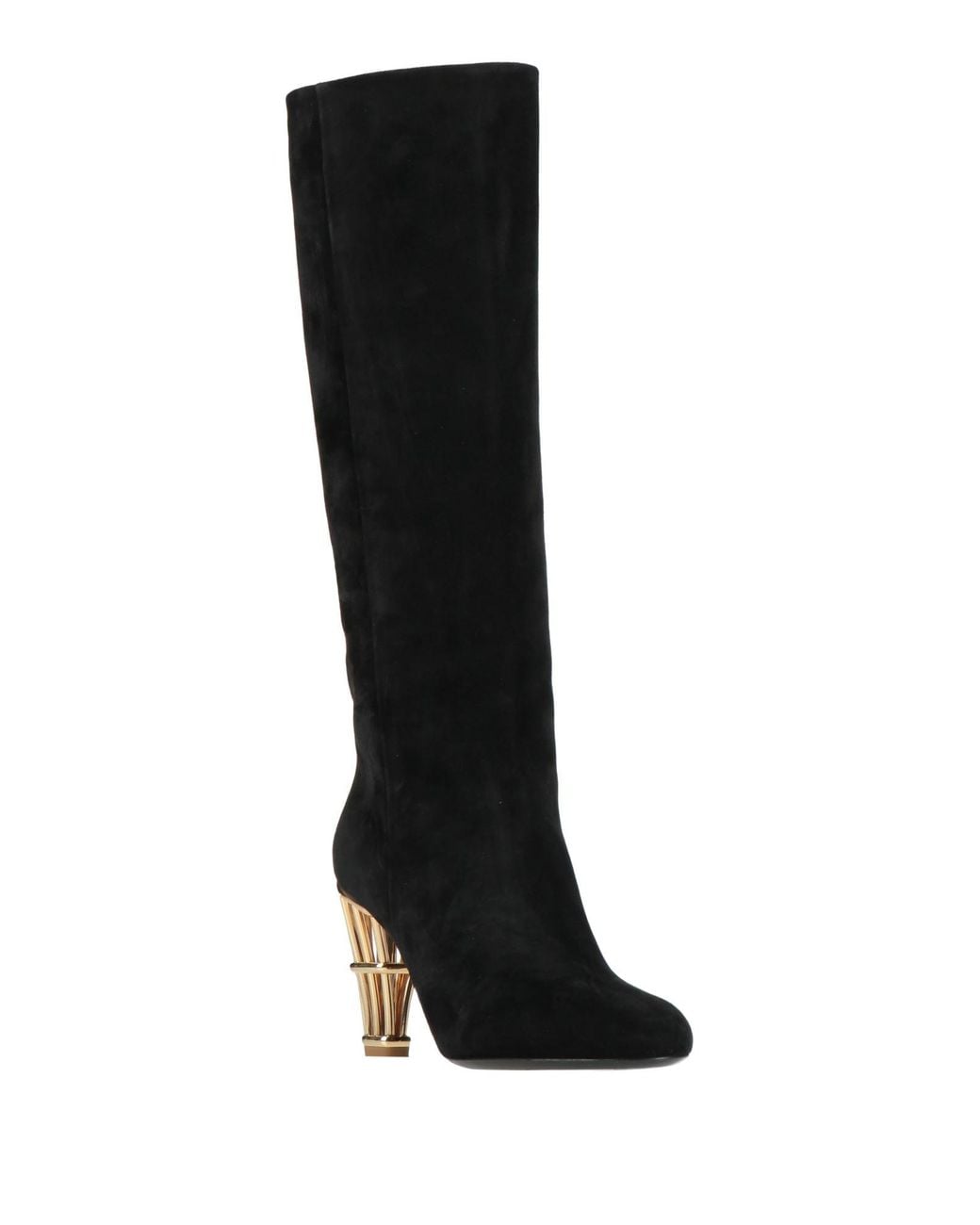 Ferragamo Black Stiefel