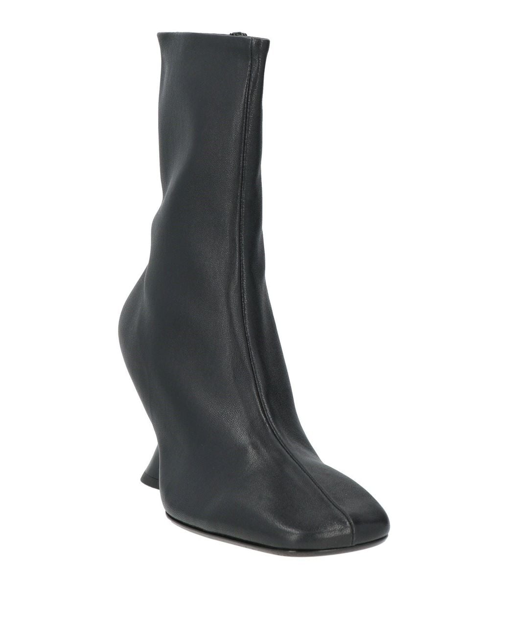 Dries Van Noten Black Ankle Boots Leather