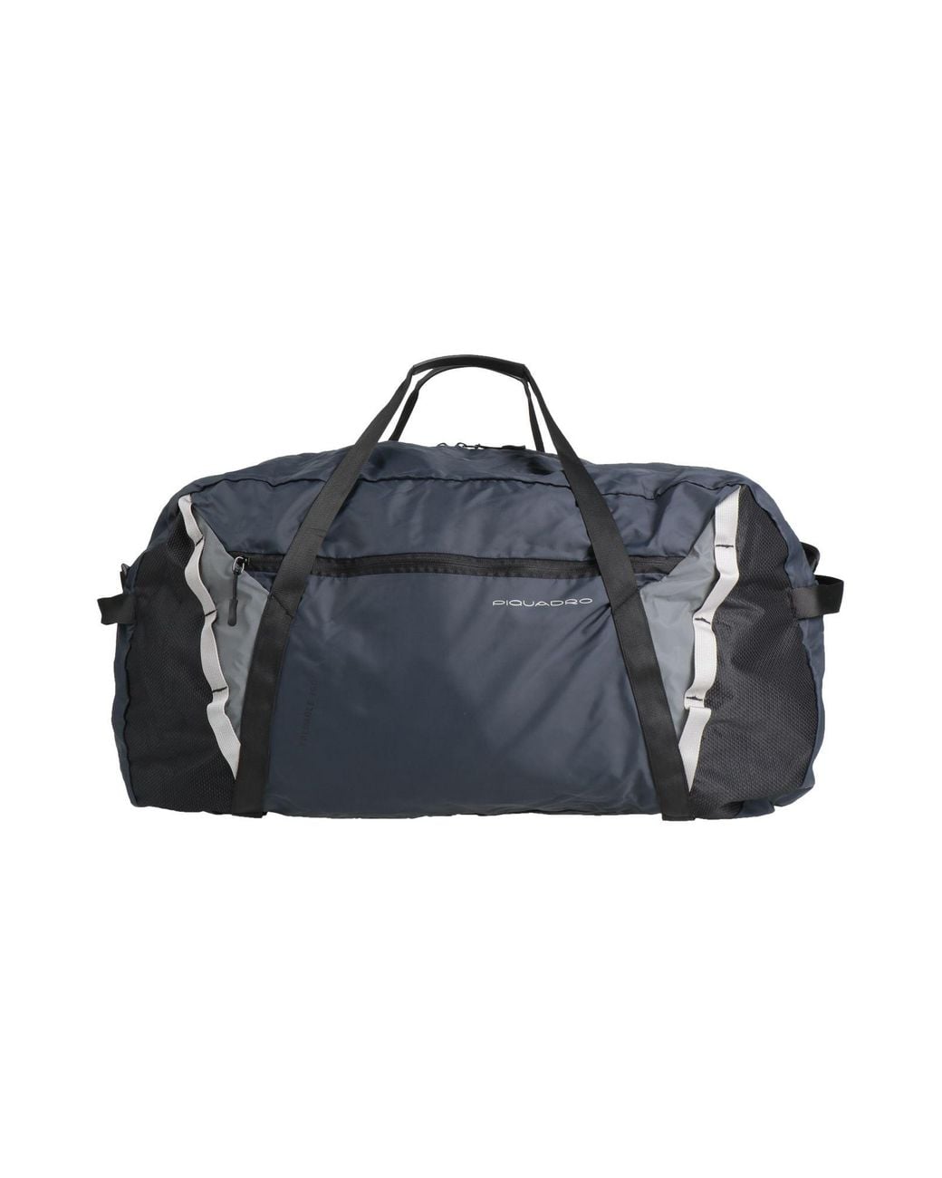 Piquadro Blue Midnight Duffel Bags Textile Fibers for men