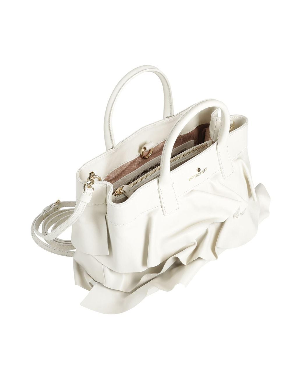 Borbonese White Handbag