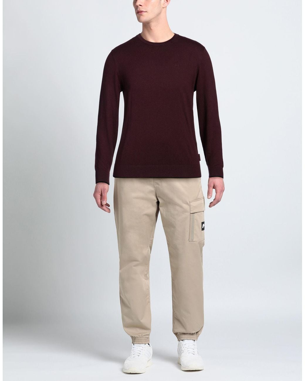 ARMANI EXCHANGE Purple Sweater for men