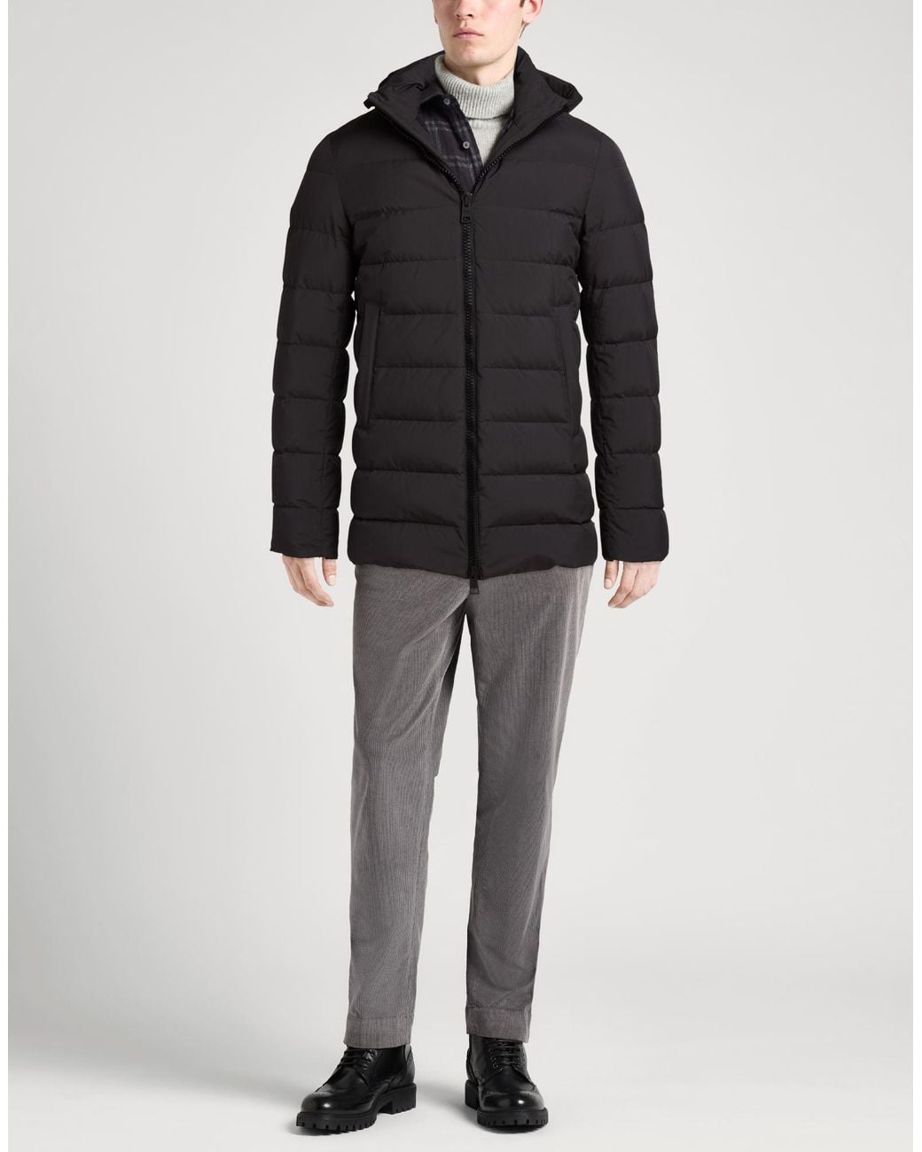 Herno Black Puffer for men