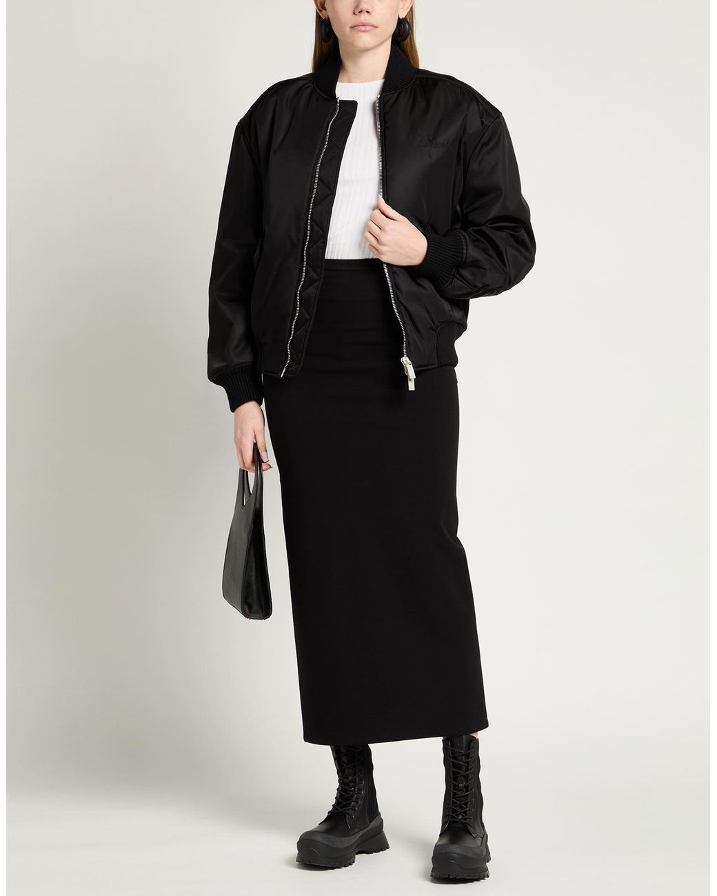 Off-White c/o Virgil Abloh Black Jacket Polyamide, Polyurethane, Wool, Acrylic, Elastane