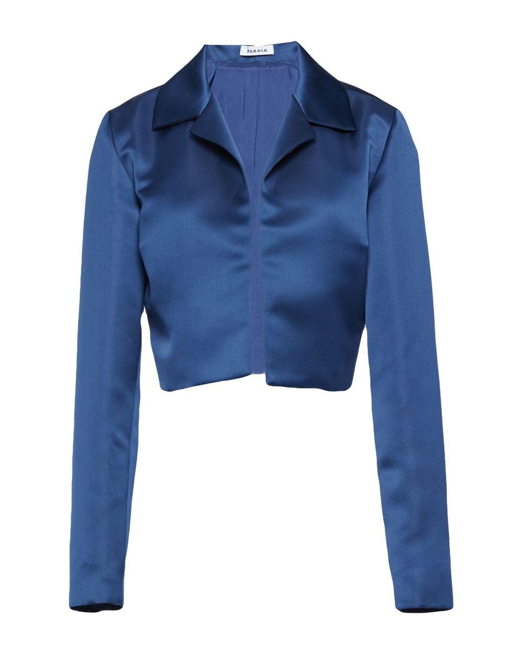 P.A.R.O.S.H. Blue Midnight Blazer Polyester