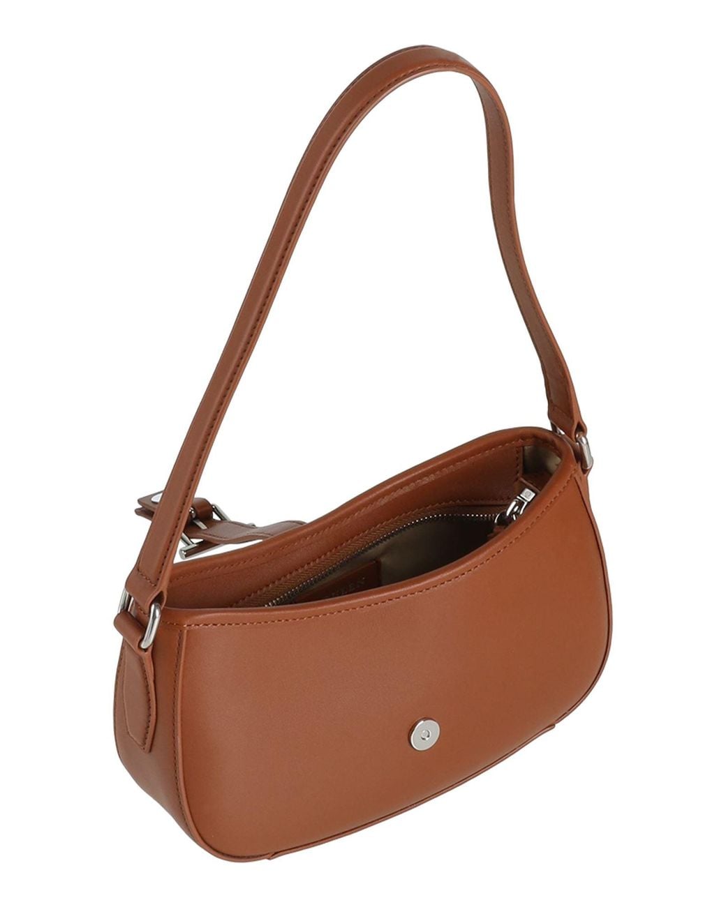 McQueen Brown Shoulder Bag Leather