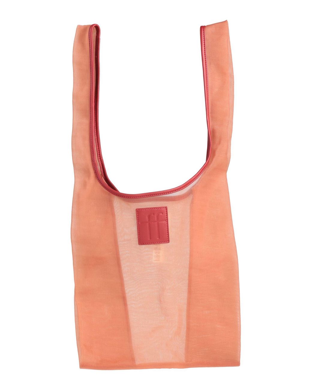 Forte_forte White Shoulder Bag Polyamide, Leather