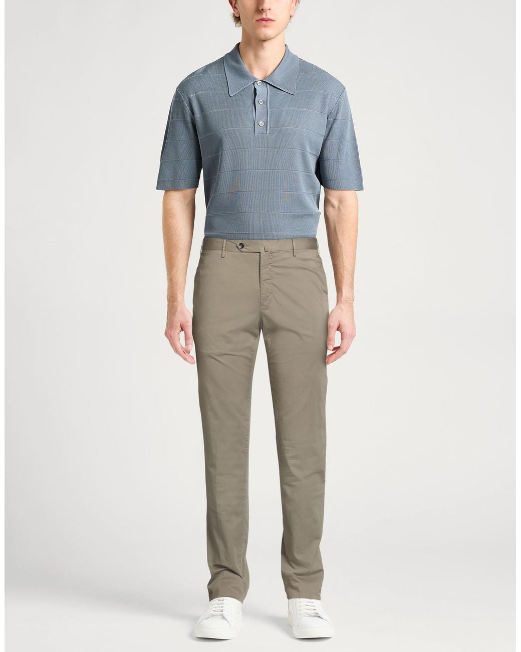 PT Torino Gray Trouser for men