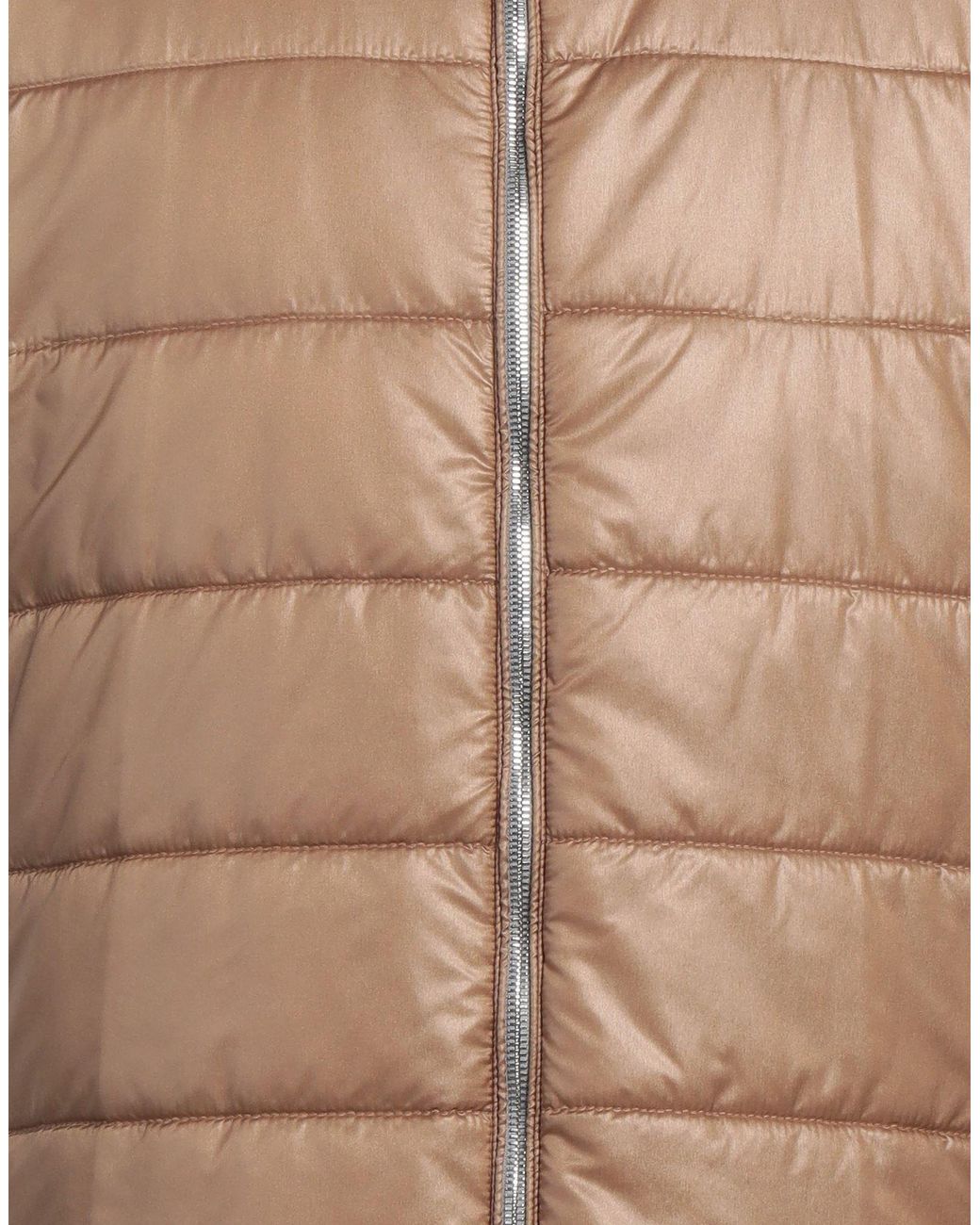 Eleventy Brown Camel Vest Polyamide for men