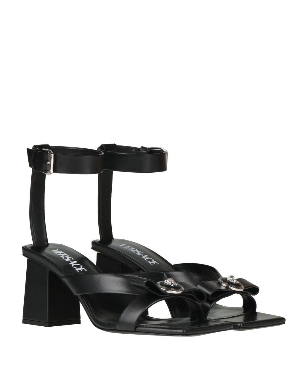 Versace Black Sandals