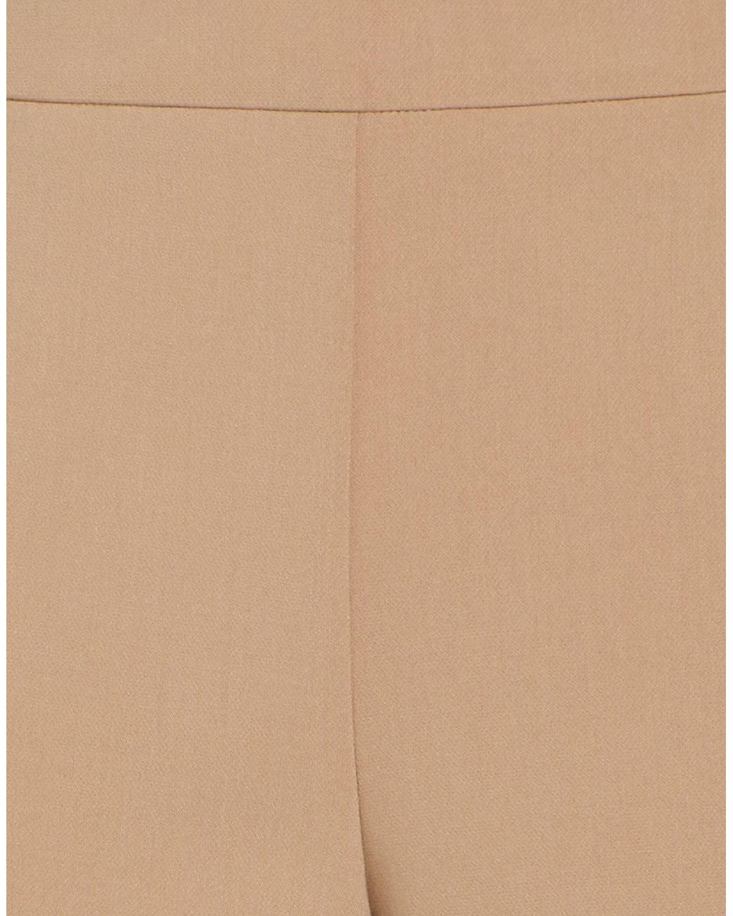 Nenette Natural Pants Polyester, Viscose, Elastane