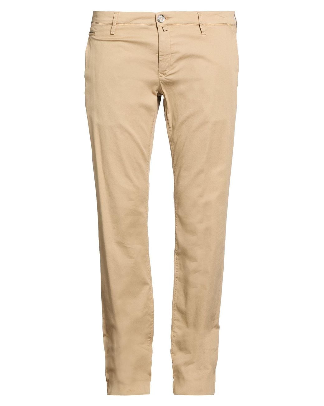 Jacob Cohen Natural Camel Pants Cotton, Lyocell, Elastane for men