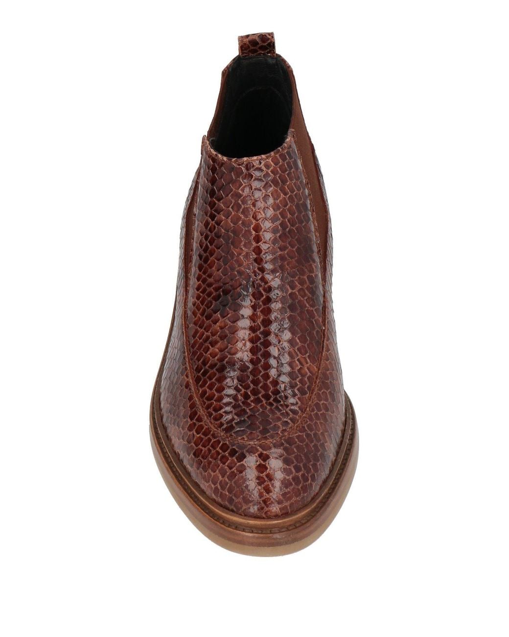 SERGIO NAVA Brown Ankle Boots Calfskin