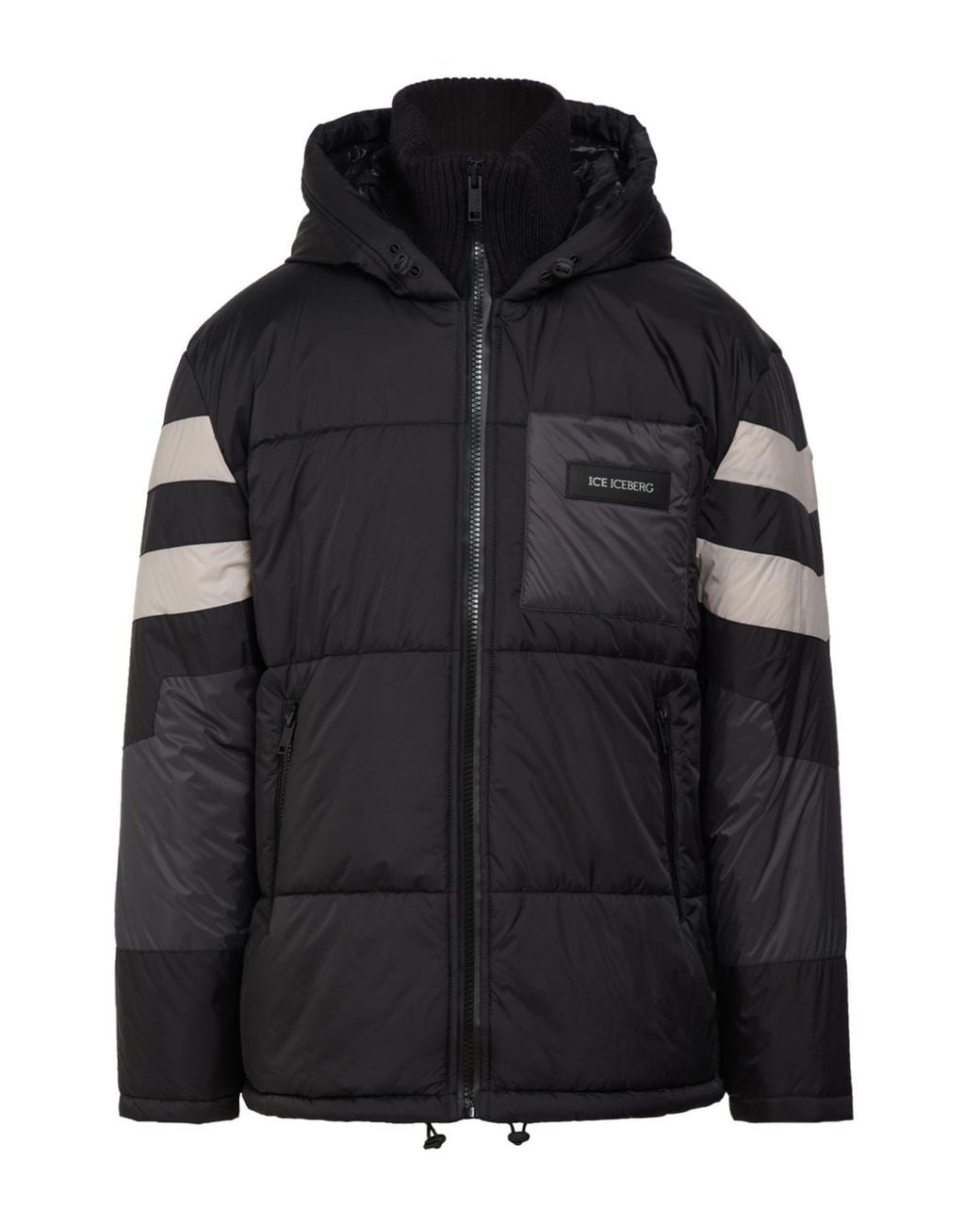 Ice Iceberg Black Puffer for men