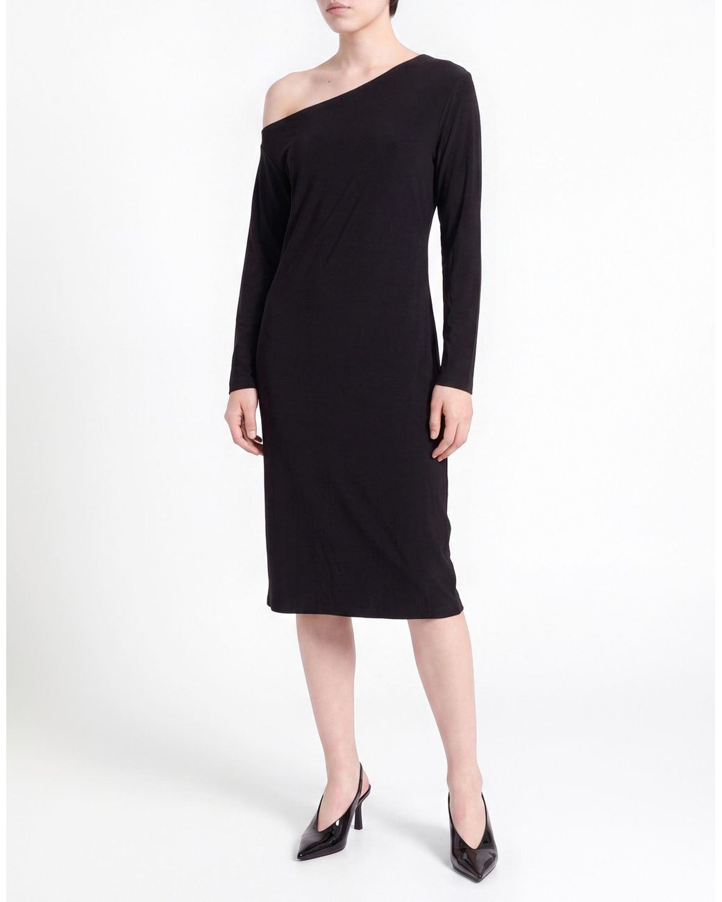 Norma Kamali Black Mini Dress