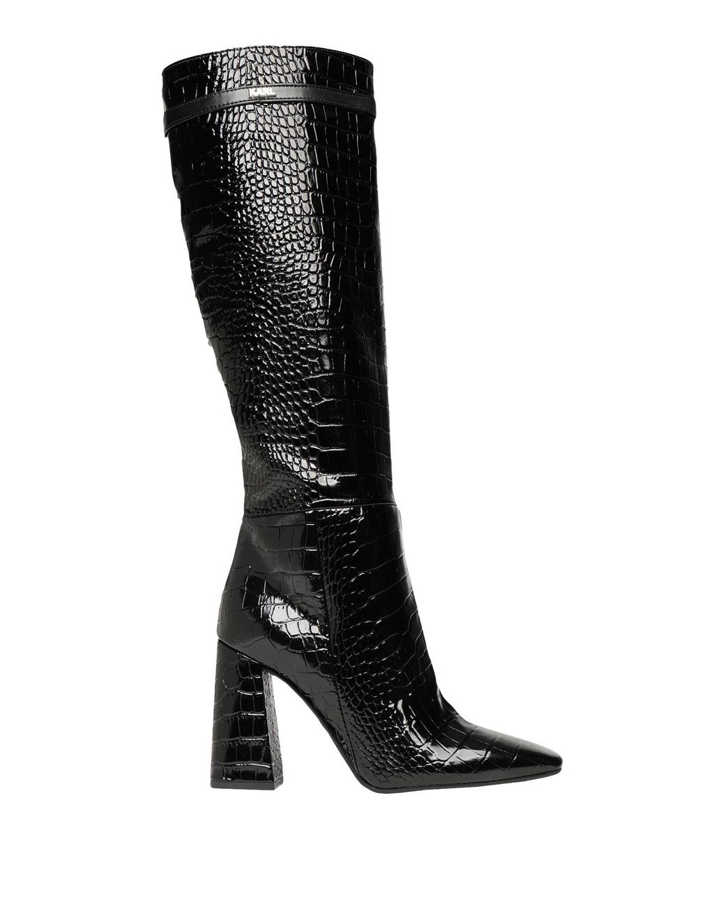 Karl Lagerfeld Boots in Black - Lyst