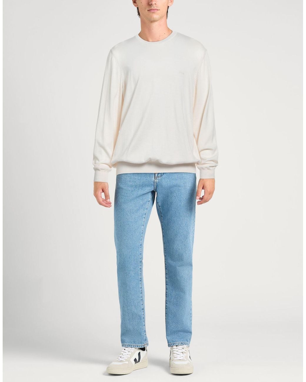 Pullover Boss de hombre de color White