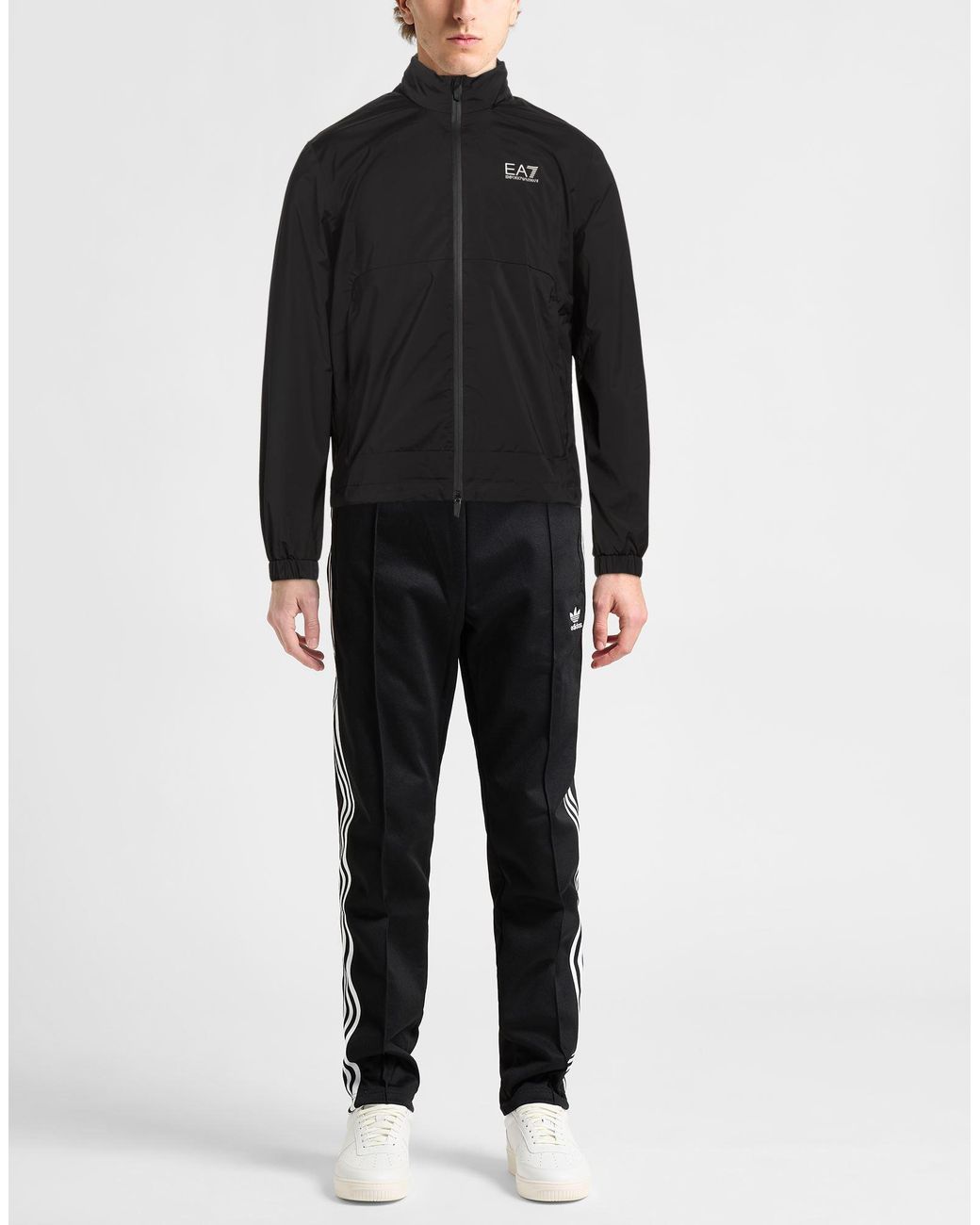 EA7 Black Jacket for men