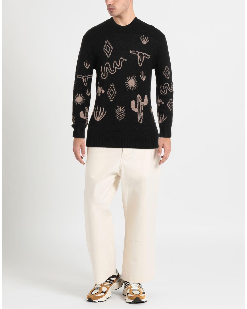 TOOCO Pullover in Black für Herren