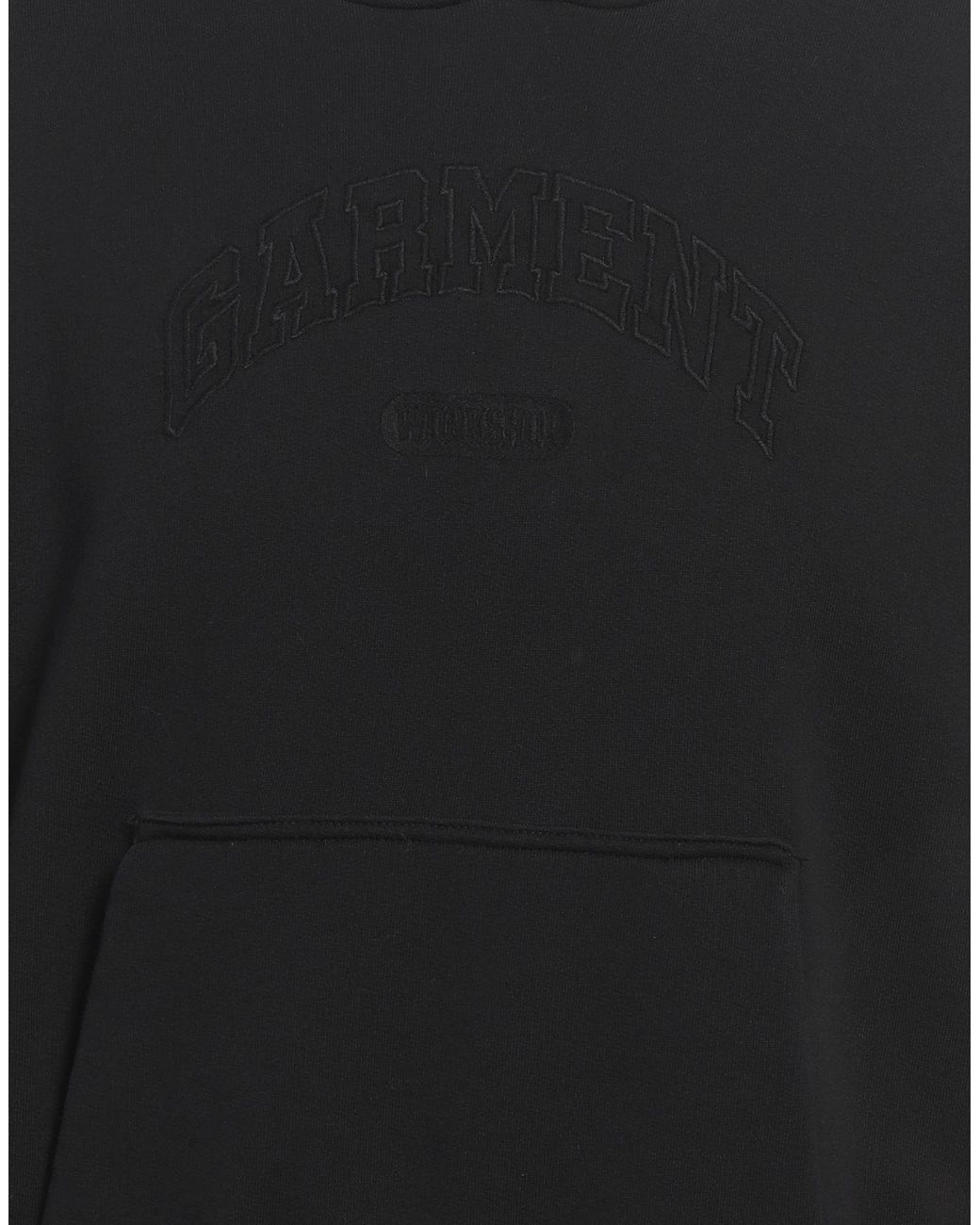 GARMENT WORKSHOP Black Sweatshirt for men