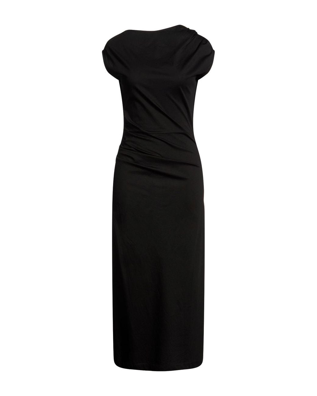 Ottod'Ame Black Midi Dresses