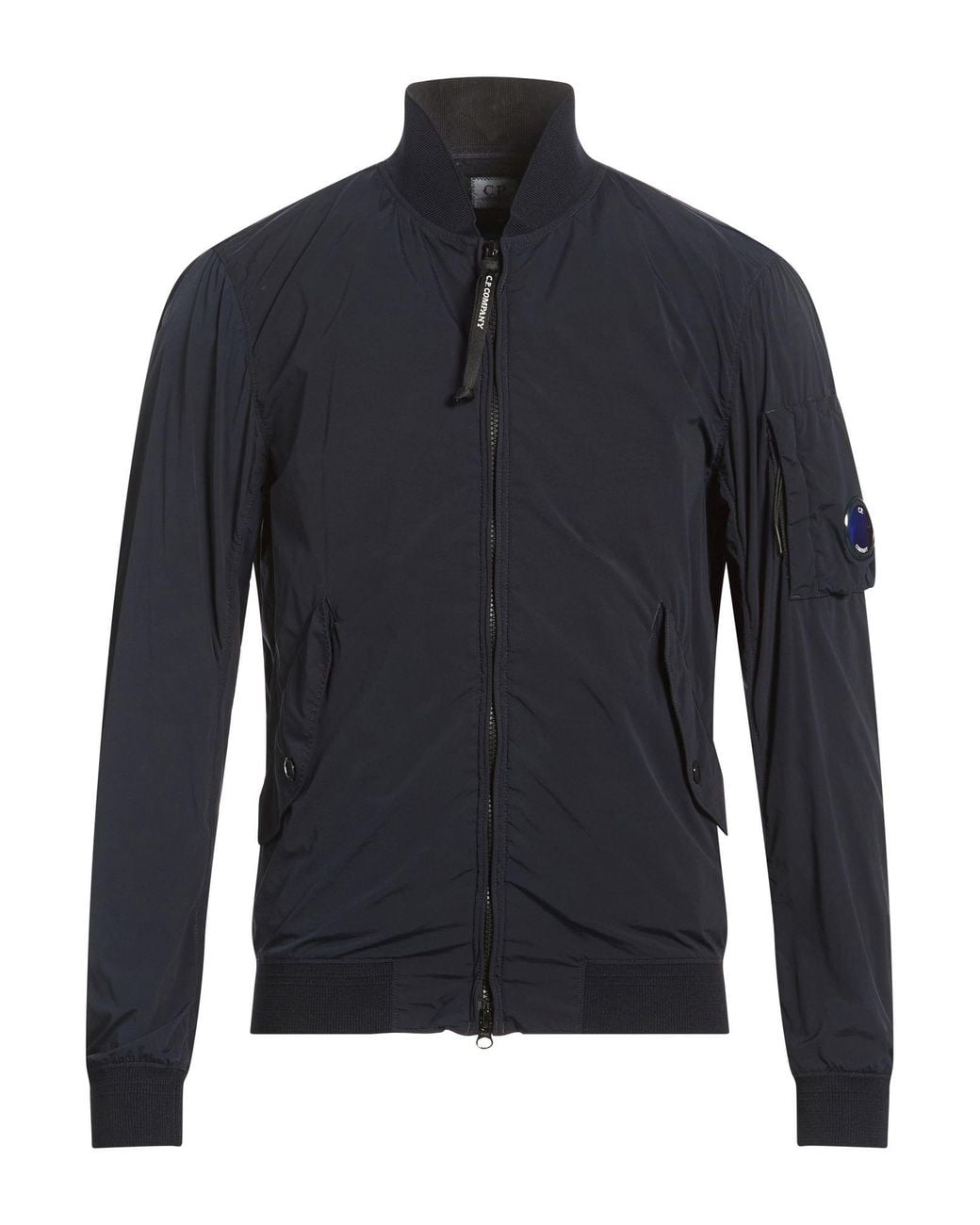 C P Company Blue Jacket Polyamide, Elastane for men